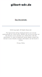 Mobile Screenshot of gilbert-edv.de